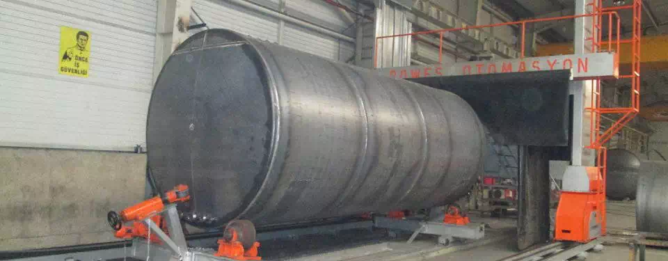 Tank fabrication — rolling